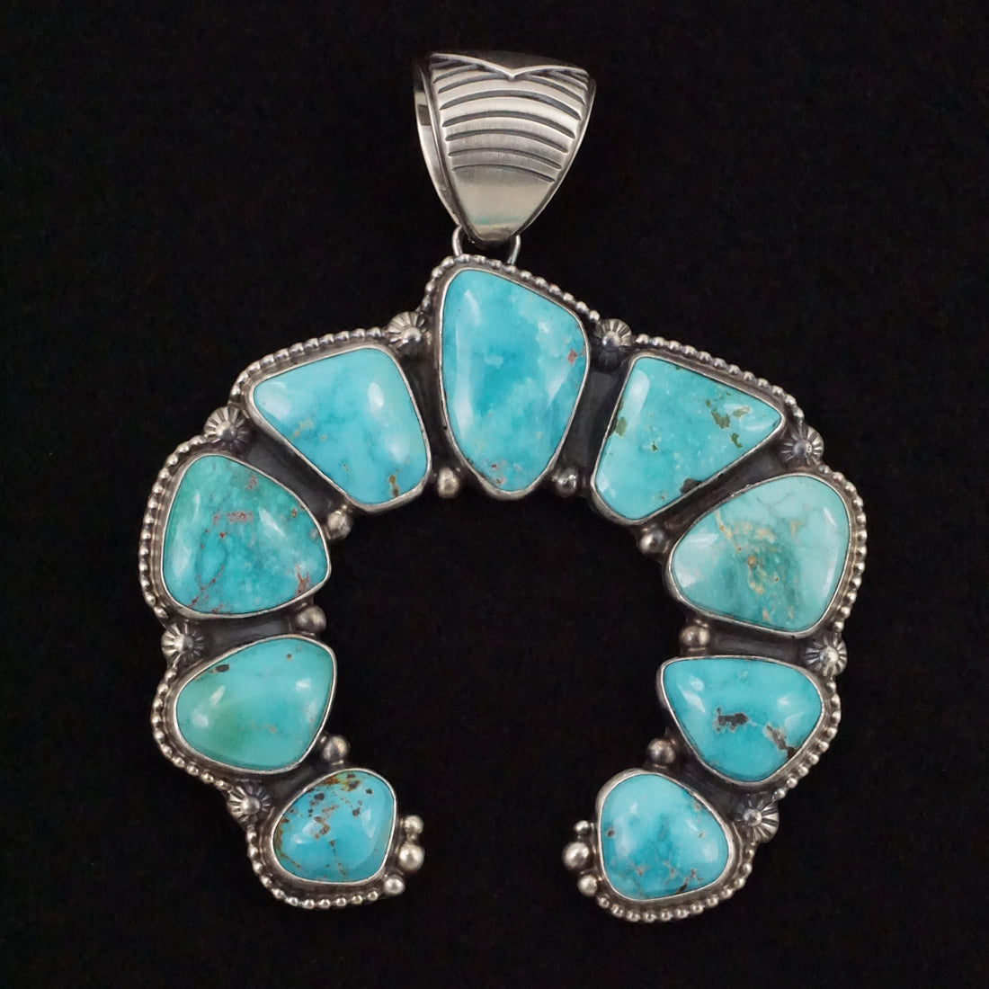 Kathleen Livingston Turquoise & Sterling Silver Pendant