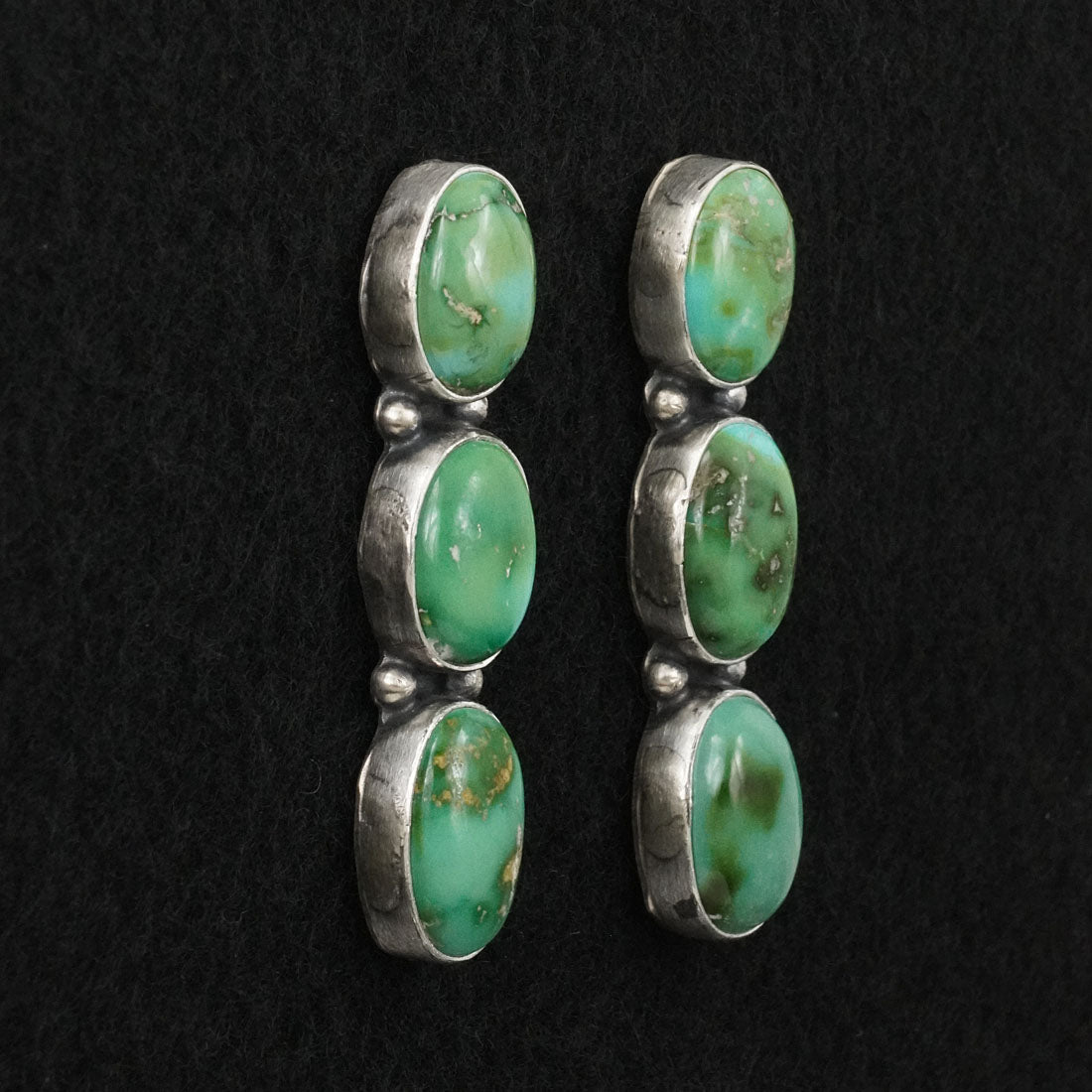 Randy Billy Turquoise & Sterling Silver Earrings