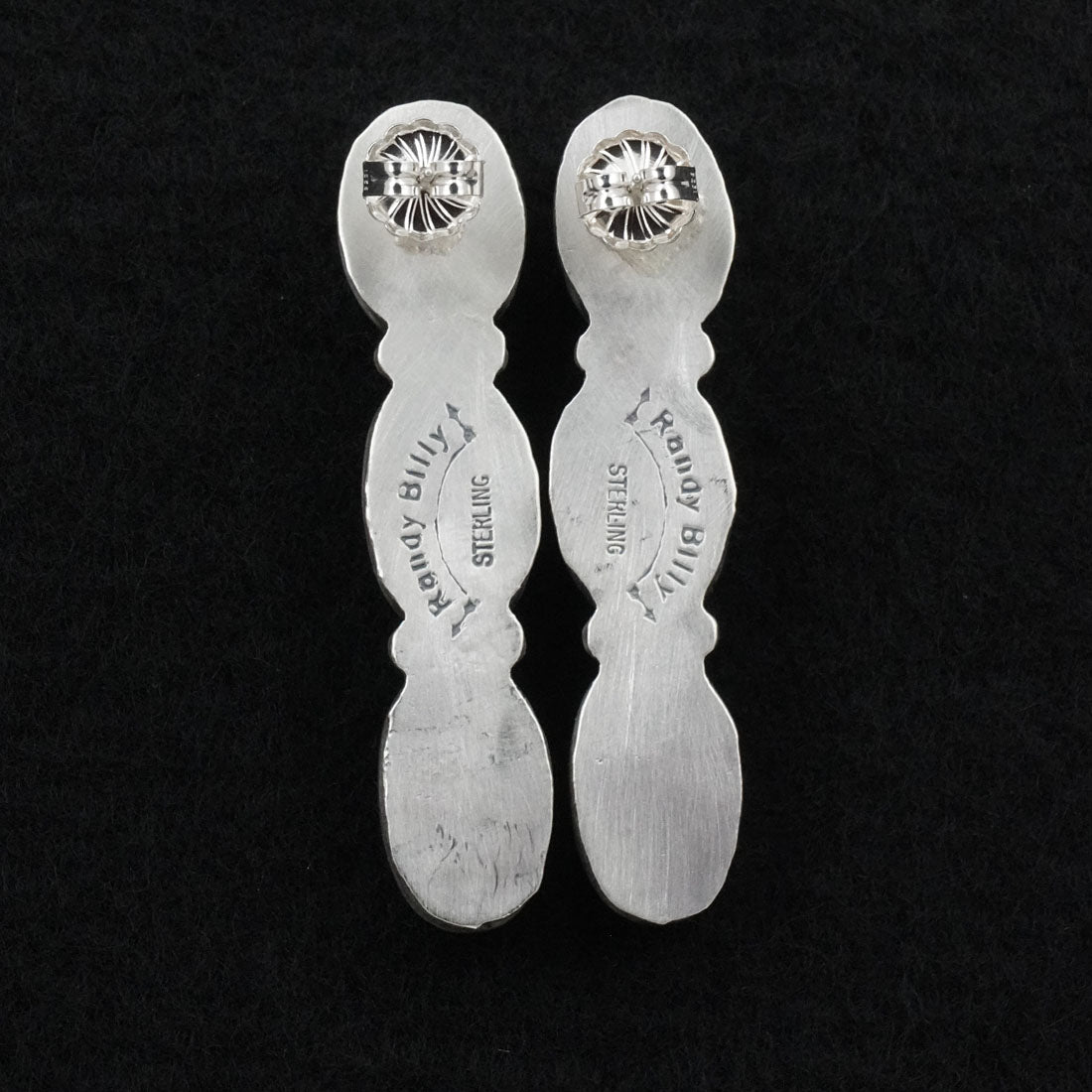 Randy Billy Turquoise & Sterling Silver Earrings
