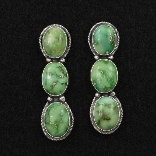 Randy Billy Turquoise & Sterling Silver Earrings