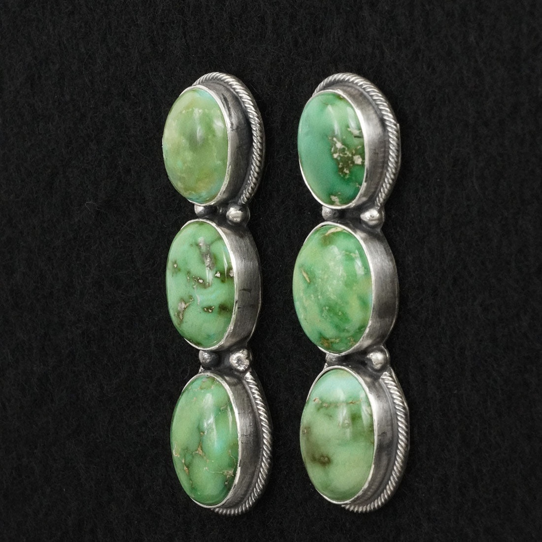 Randy Billy Turquoise & Sterling Silver Earrings