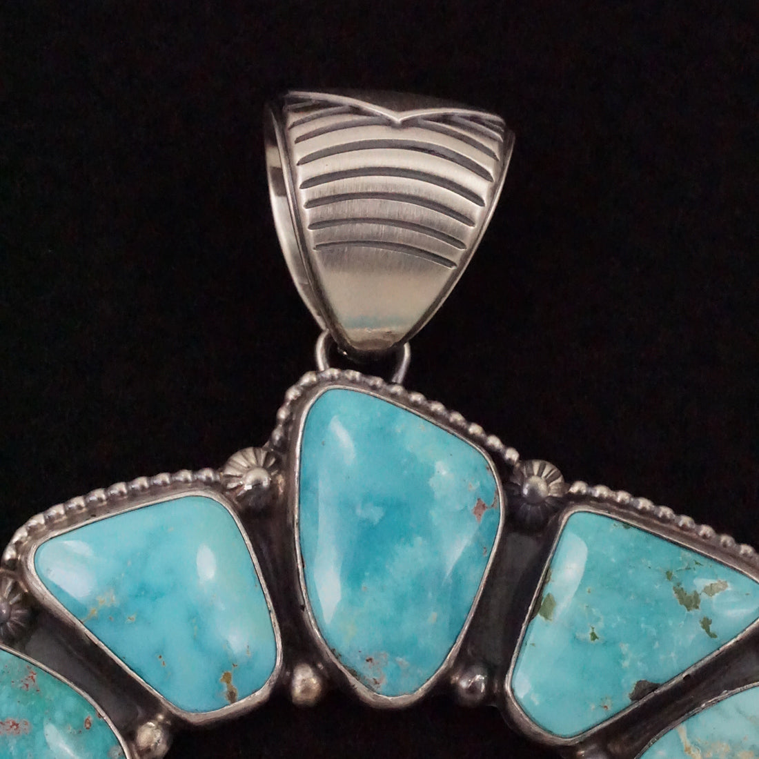 Kathleen Livingston Turquoise & Sterling Silver Pendant