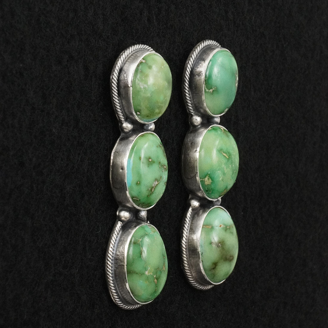 Randy Billy Turquoise & Sterling Silver Earrings