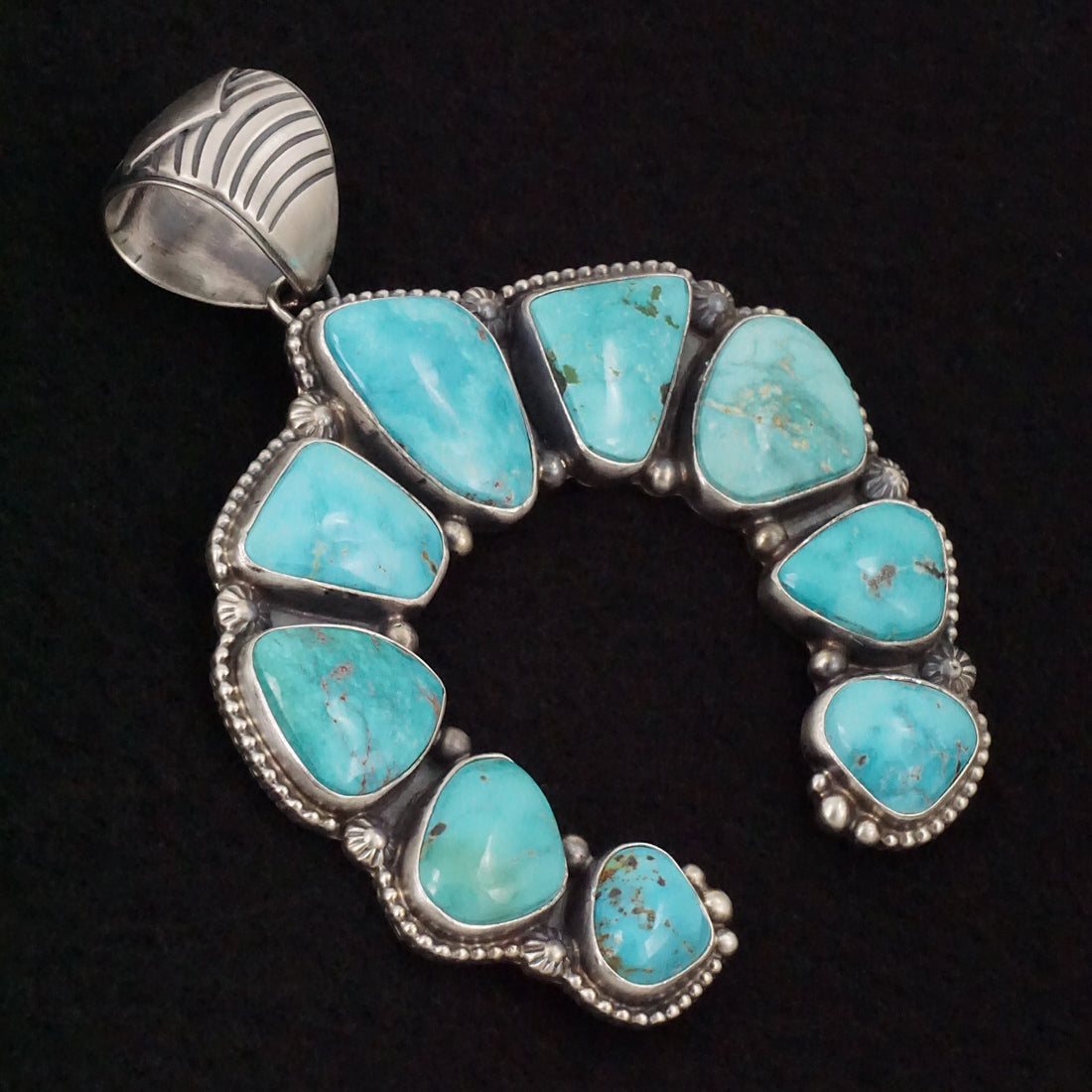 Kathleen Livingston Turquoise & Sterling Silver Pendant