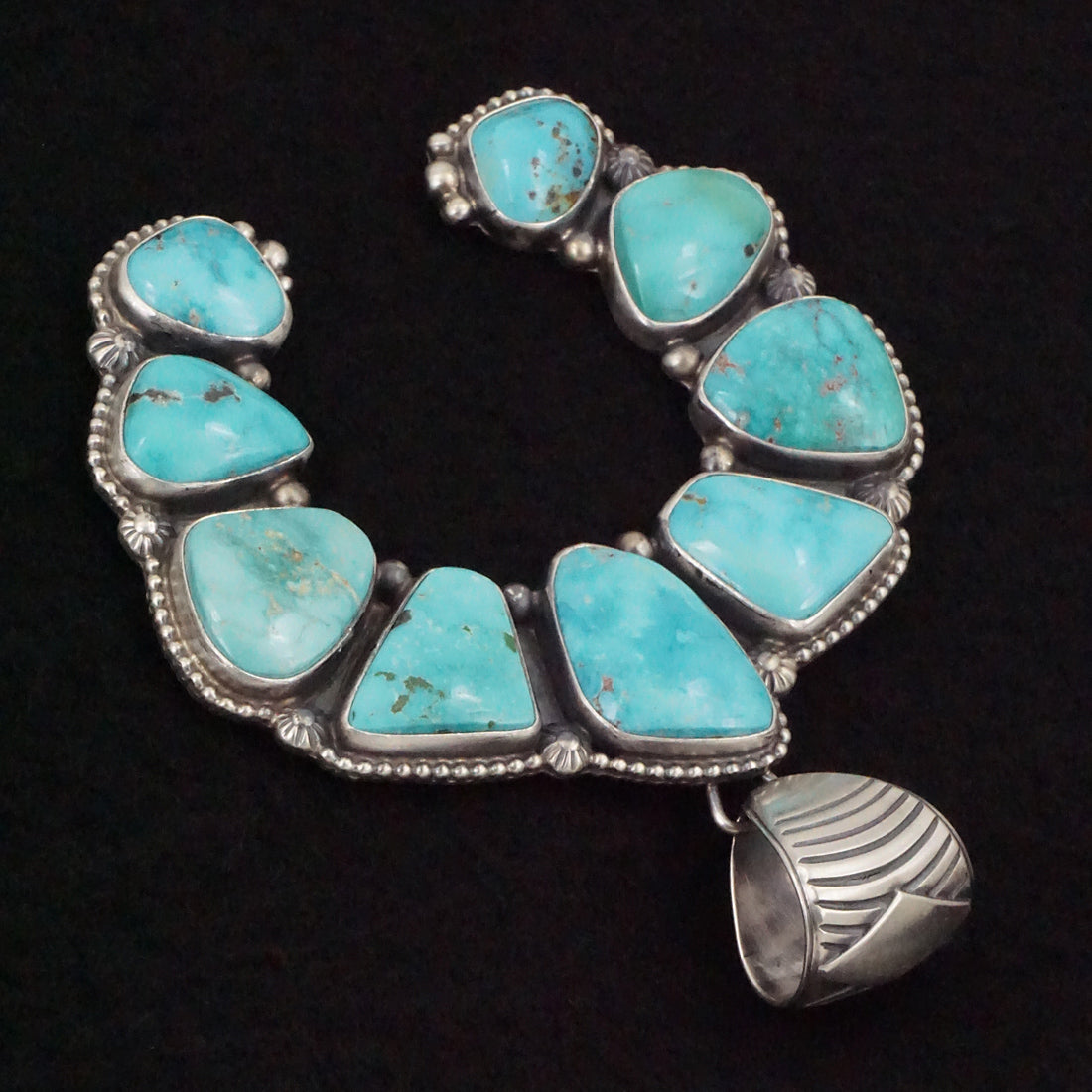 Kathleen Livingston Turquoise & Sterling Silver Pendant