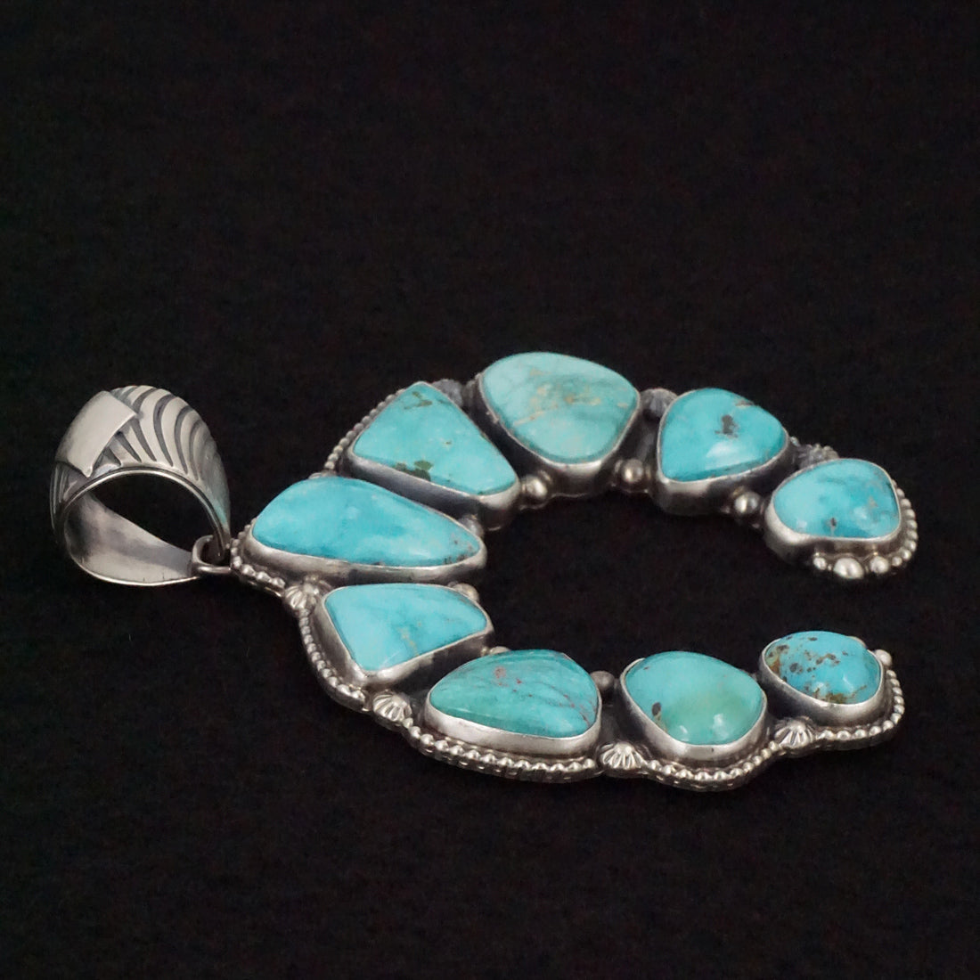 Kathleen Livingston Turquoise & Sterling Silver Pendant