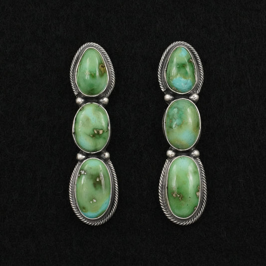 Randy Billy Turquoise & Sterling Silver Earrings