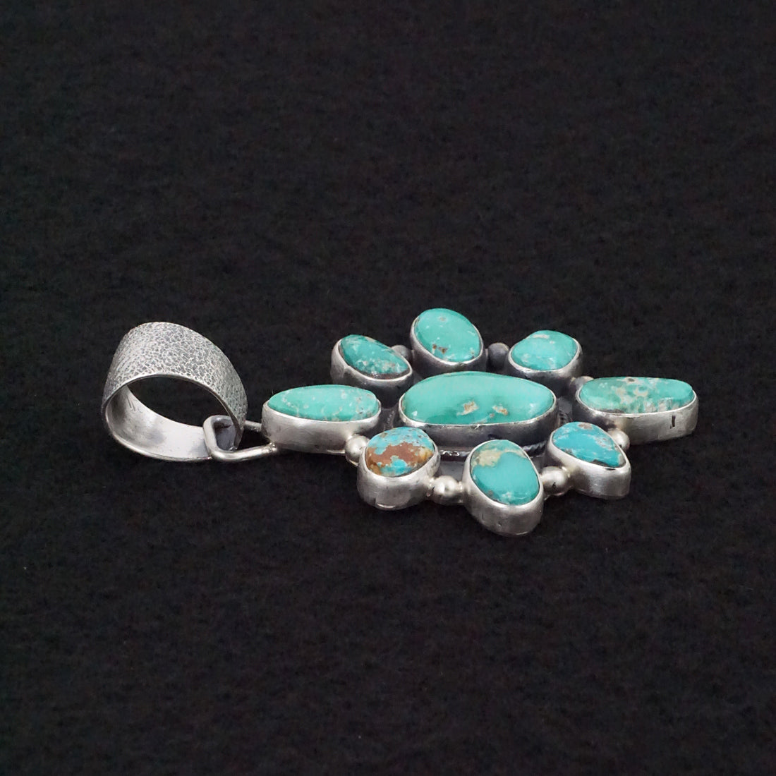 Kathleen Livingston Turquoise & Sterling Silver Pendant