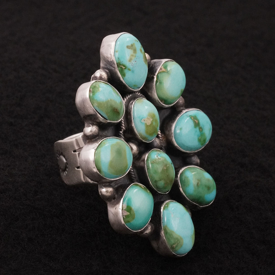 Darrin Livingston Turquoise & Sterling Silver Ring
