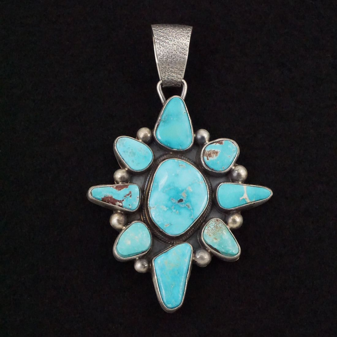 Kathleen Livingston Turquoise & Sterling Silver Pendant