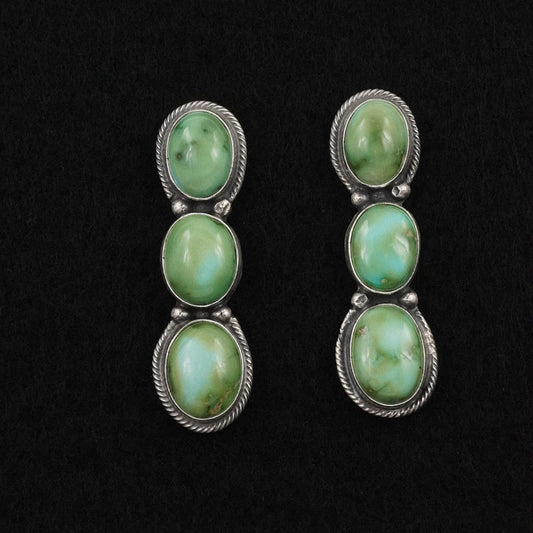 Randy Billy Turquoise & Sterling Silver Earrings