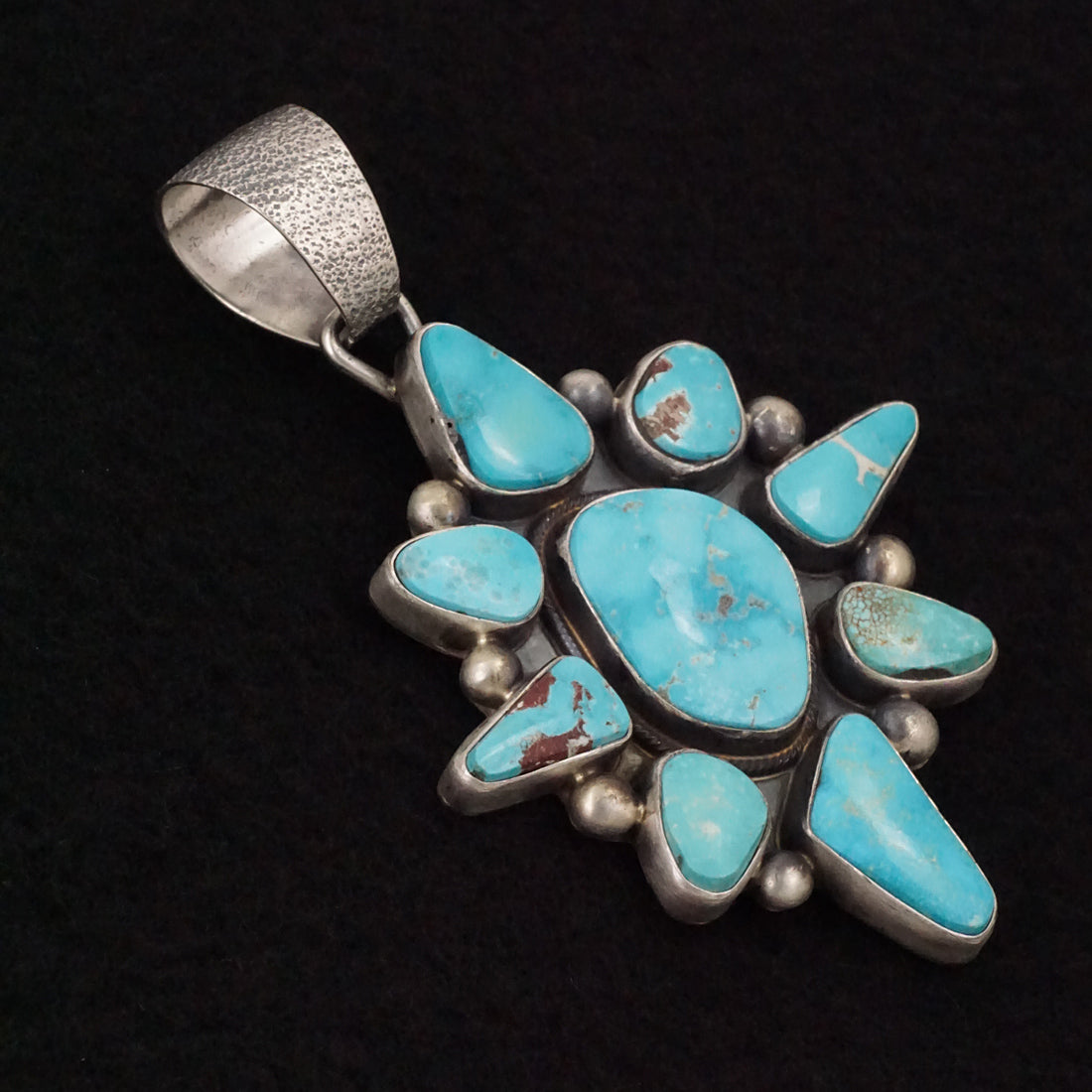 Kathleen Livingston Turquoise & Sterling Silver Pendant