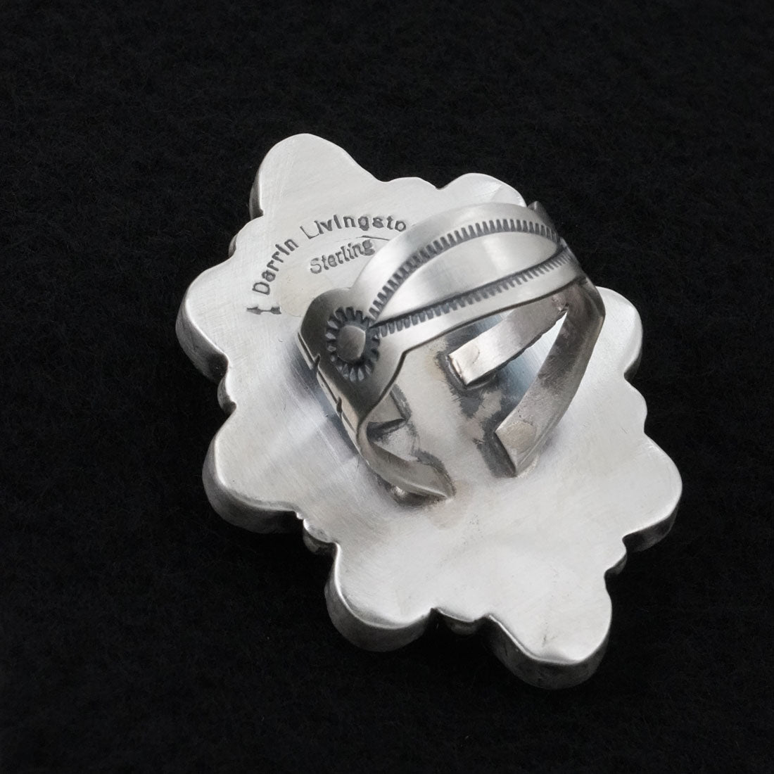 Darrin Livingston Turquoise & Sterling Silver Ring