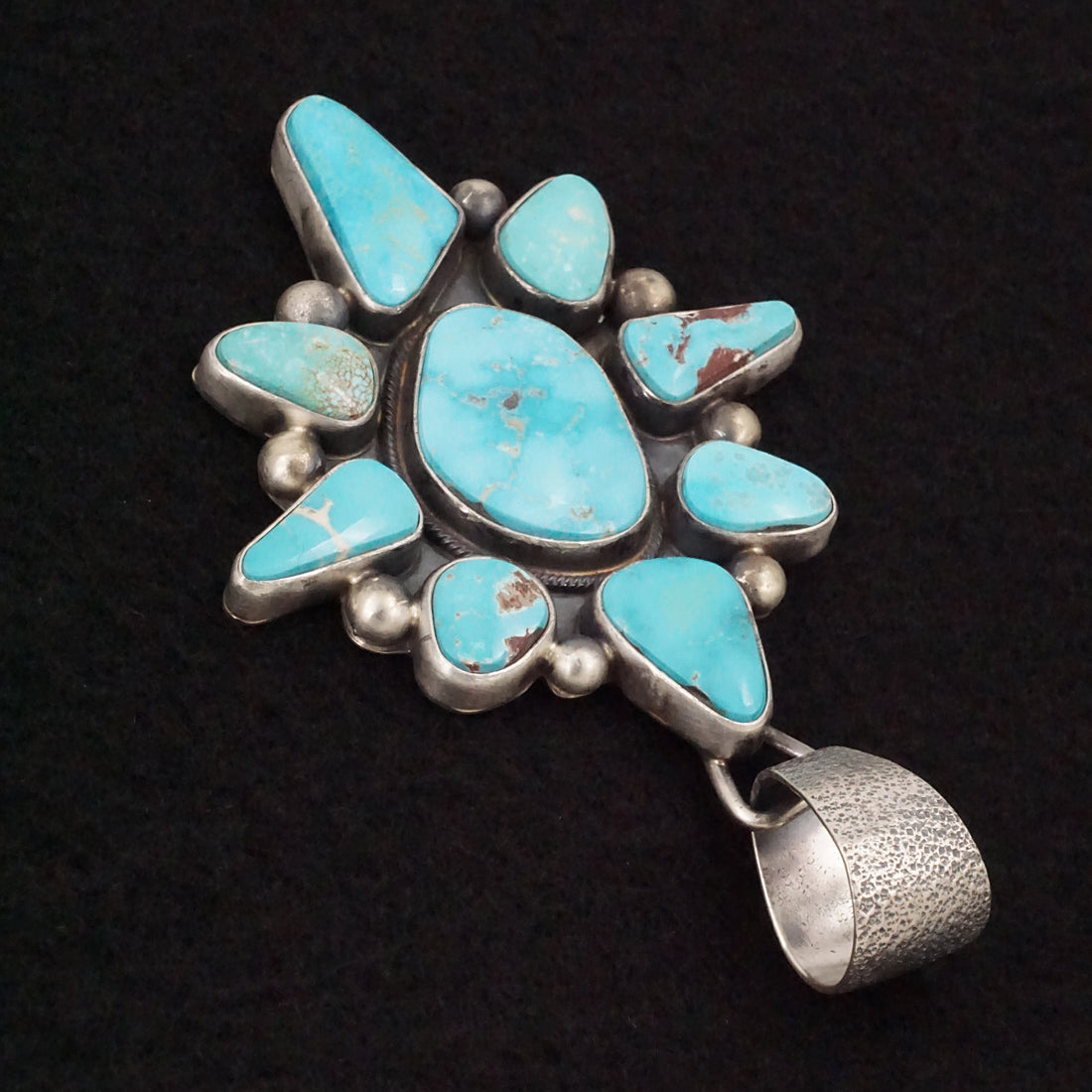 Kathleen Livingston Turquoise & Sterling Silver Pendant