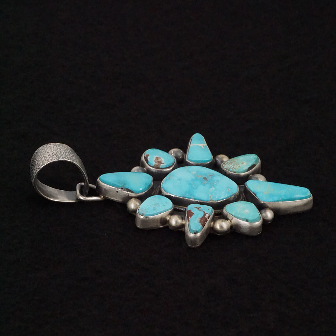 Kathleen Livingston Turquoise & Sterling Silver Pendant