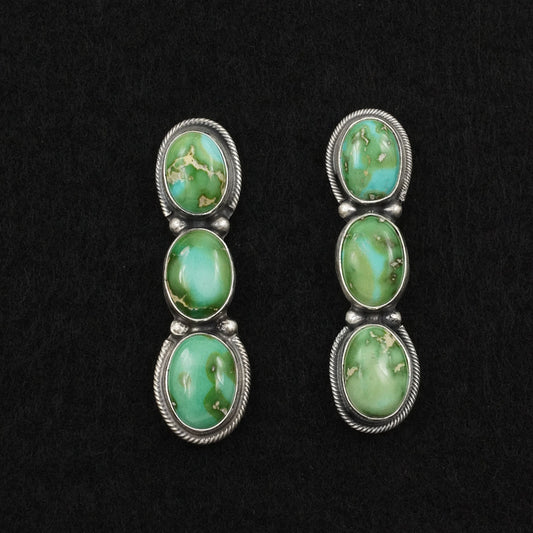 Randy Billy Turquoise & Sterling Silver Earrings