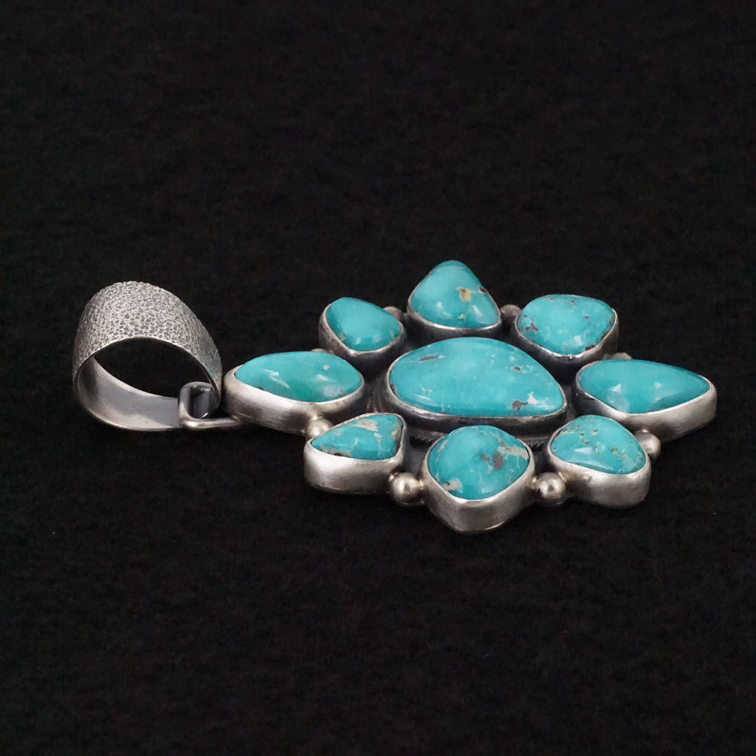 Kathleen Livingston Turquoise & Sterling Silver Pendant