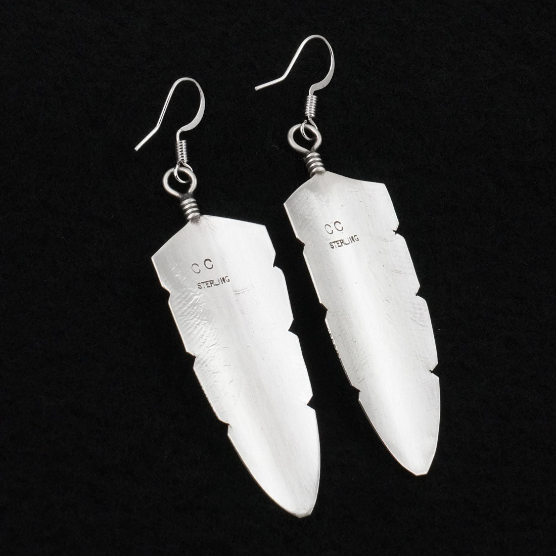 Chris Charley Sterling Silver Earrings