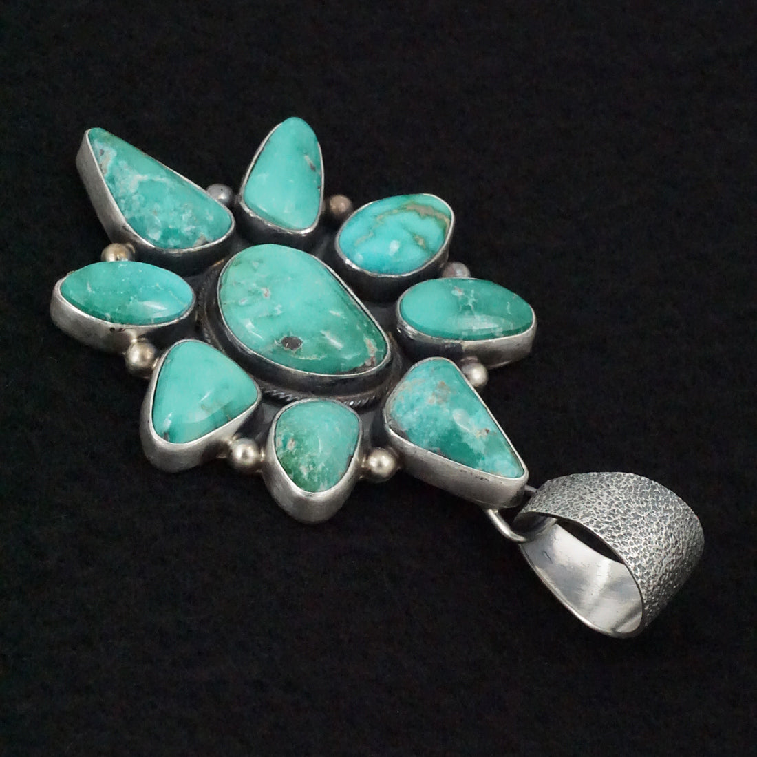 Kathleen Livingston Turquoise & Sterling Silver Pendant