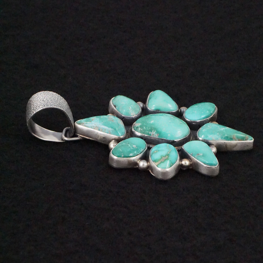 Kathleen Livingston Turquoise & Sterling Silver Pendant