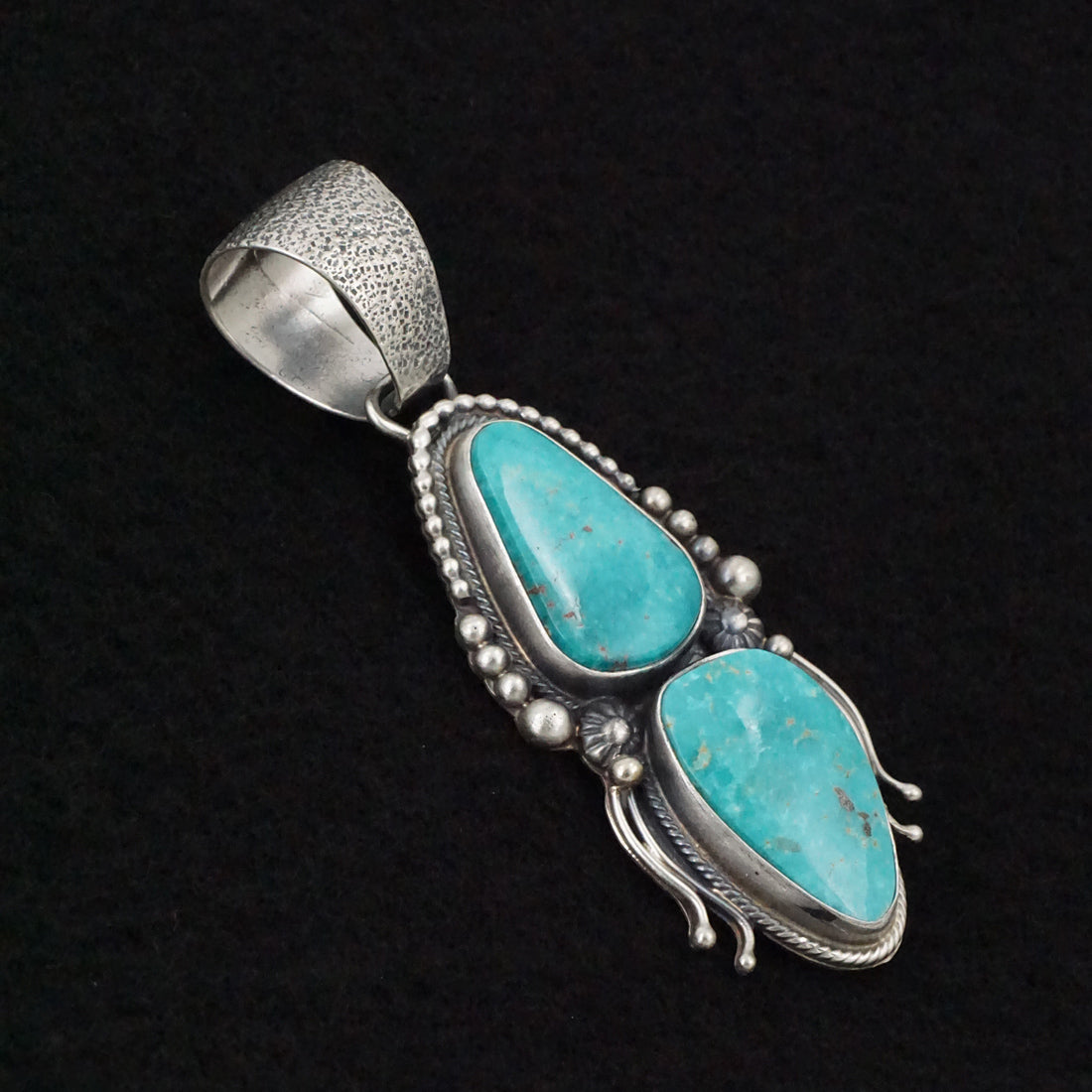 Kathleen Livingston Turquoise & Sterling Silver Pendant