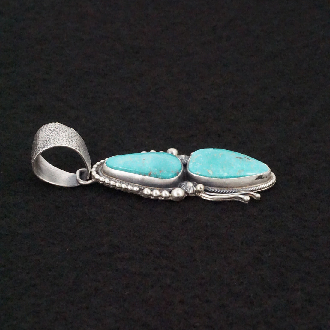 Kathleen Livingston Turquoise & Sterling Silver Pendant