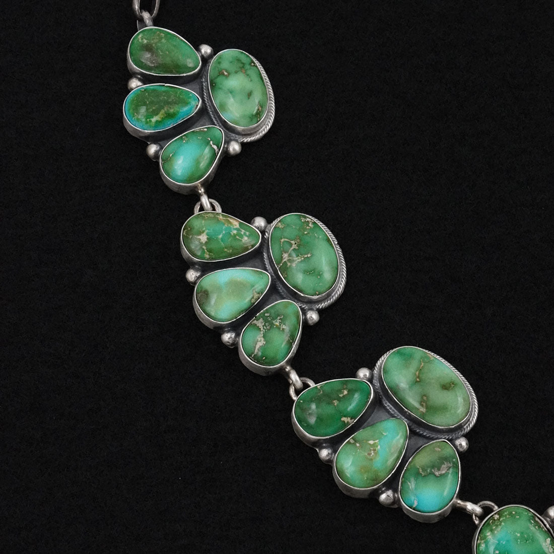 Darrin Livingston Turquoise & Sterling Silver Necklace Set