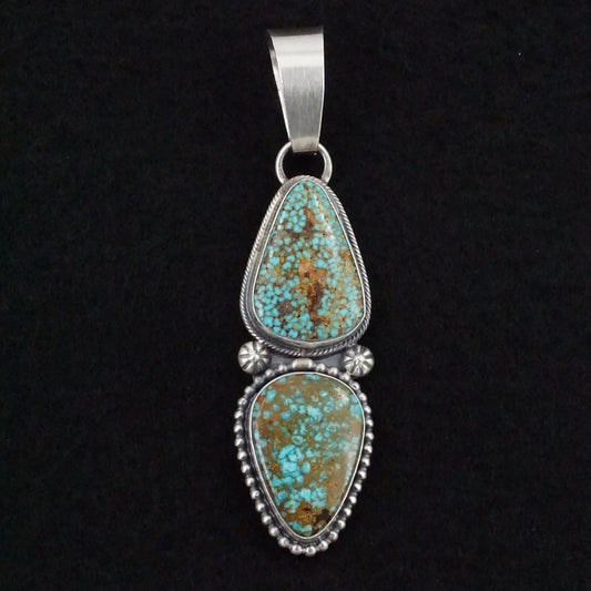 Randy Billy Turquoise & Sterling Silver Pendant