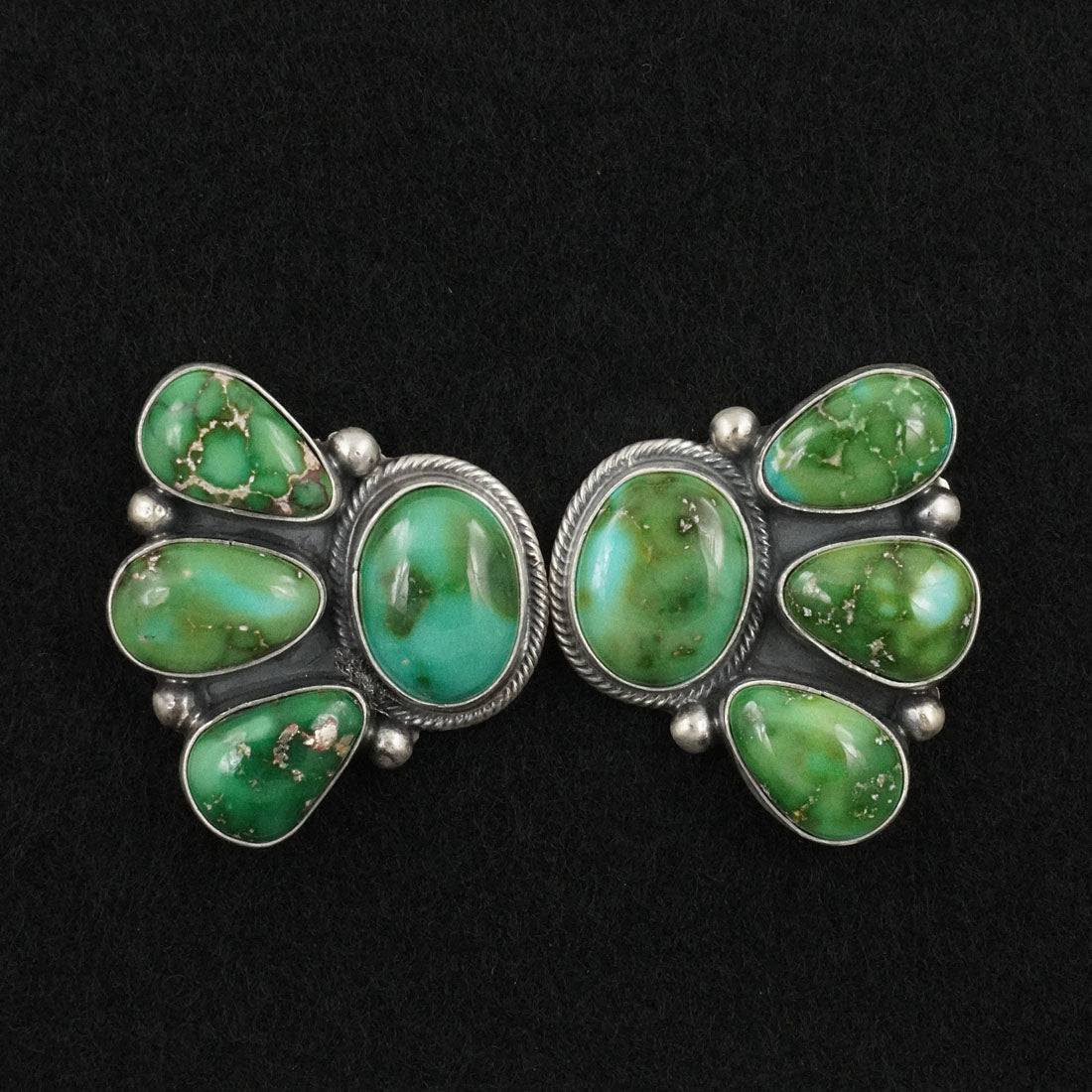Darrin Livingston Turquoise & Sterling Silver Necklace Set