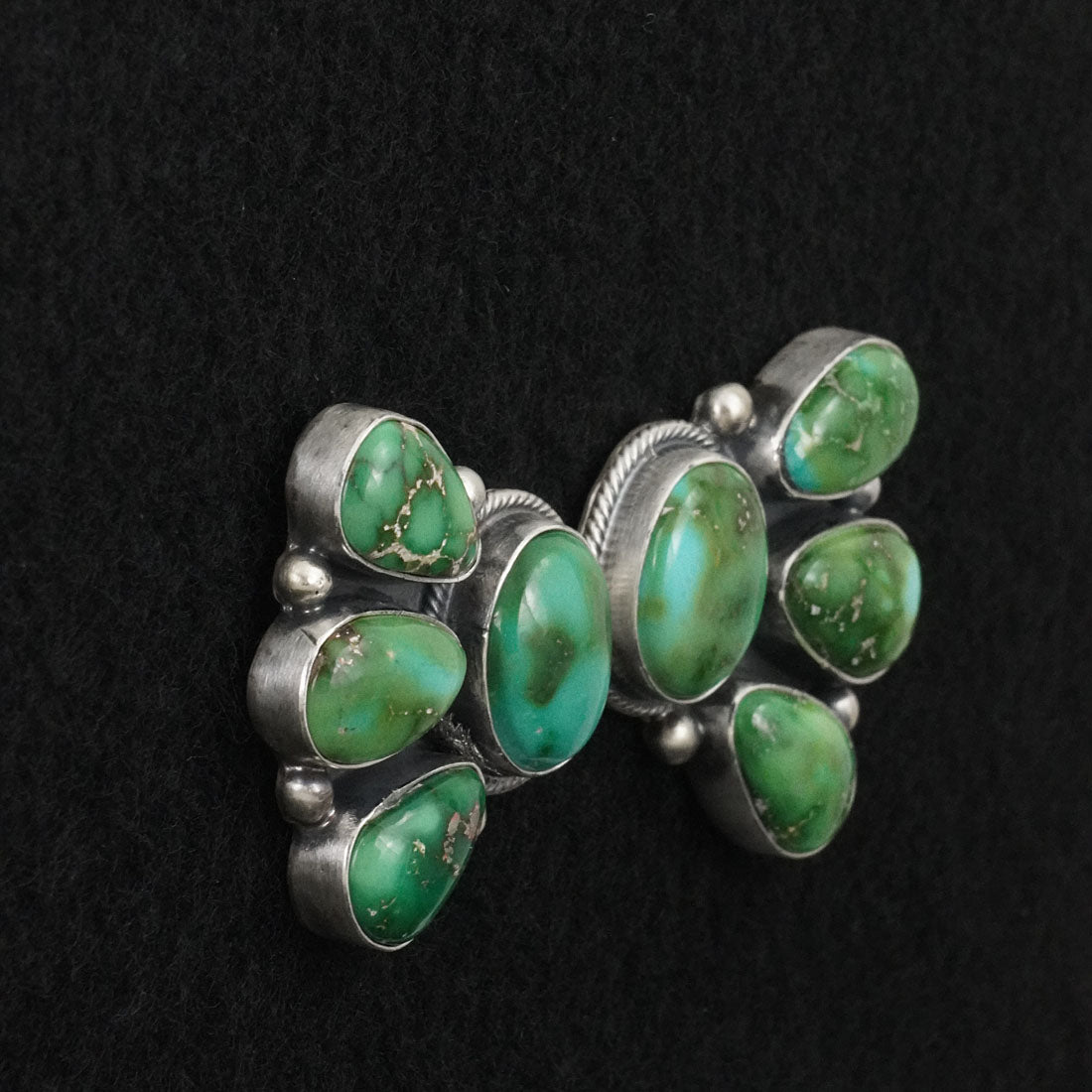 Darrin Livingston Turquoise & Sterling Silver Necklace Set
