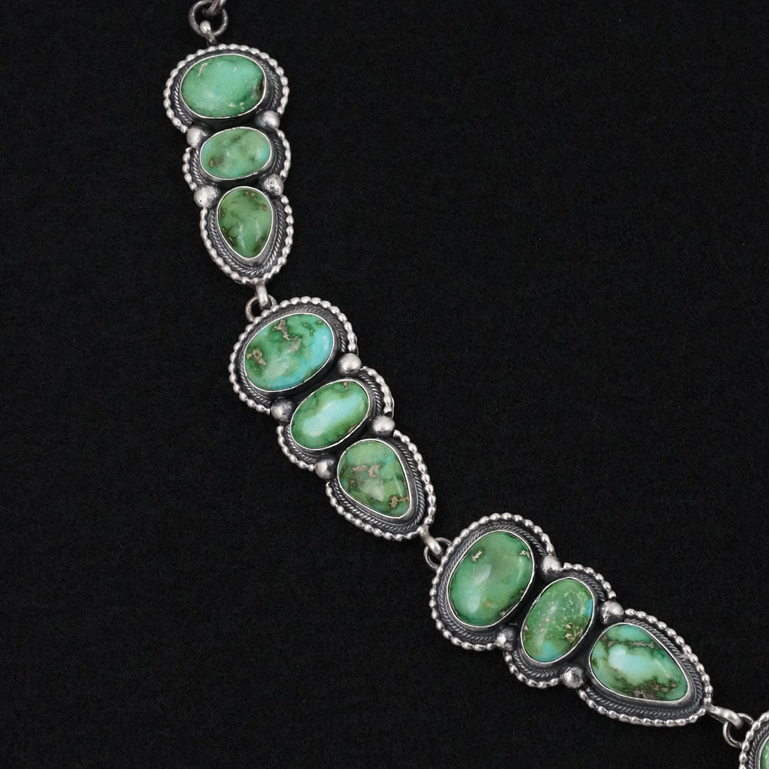 Darrin Livingston Turquoise & Sterling Silver Necklace Set