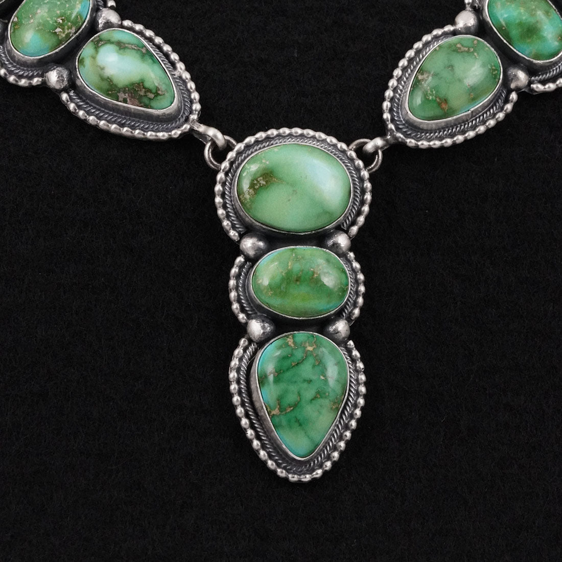 Darrin Livingston Turquoise & Sterling Silver Necklace Set