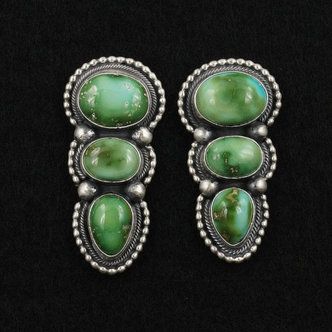 Darrin Livingston Turquoise & Sterling Silver Necklace Set