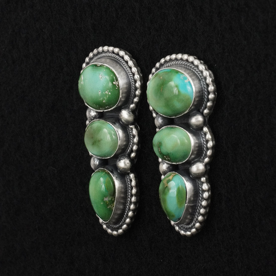 Darrin Livingston Turquoise & Sterling Silver Necklace Set