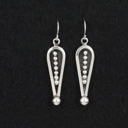 Jonathan Nez Sterling Silver Earrings