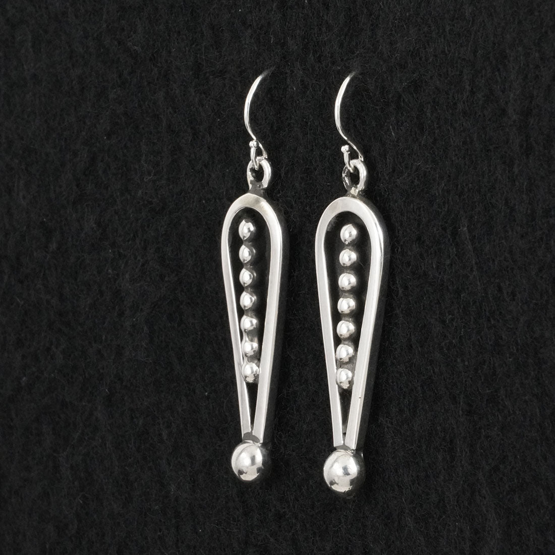 Jonathan Nez Sterling Silver Earrings