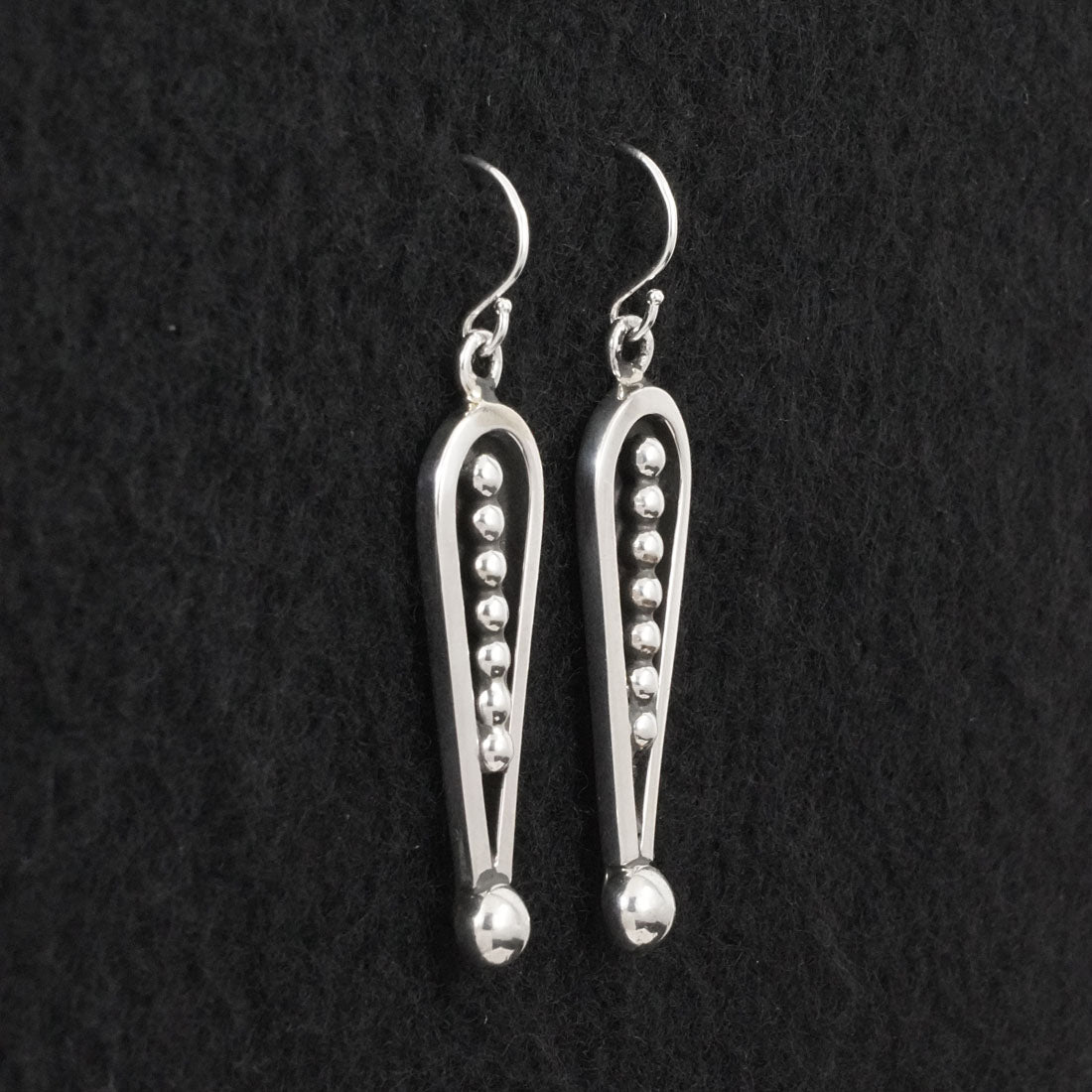 Jonathan Nez Sterling Silver Earrings