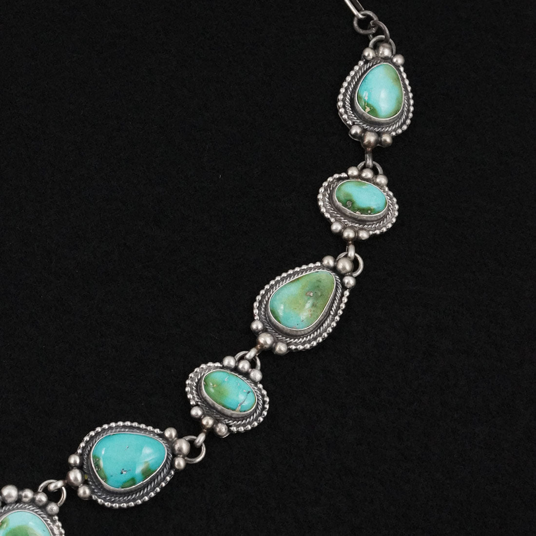 Kathleen Livingston Turquoise & Sterling Silver Necklace Set