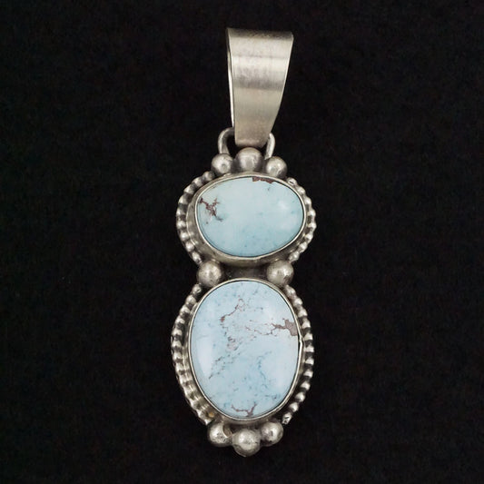 Bobby Johnson Turquoise & Sterling Silver Pendant