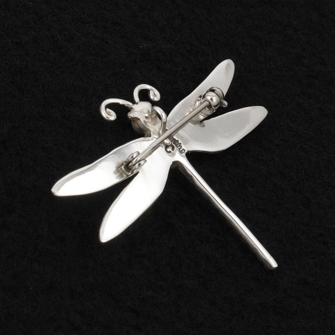 Lee Charley Spiny Oyster & Sterling Silver Pendant/Pin