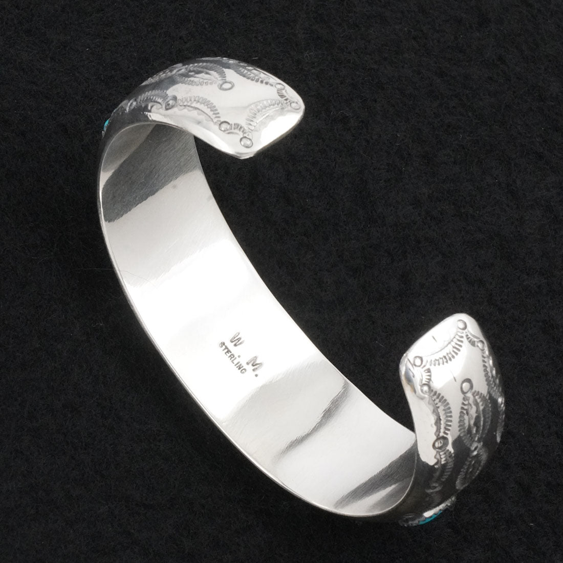 Wilbert Muskett Sr. Turquoise & Sterling Silver Bracelet