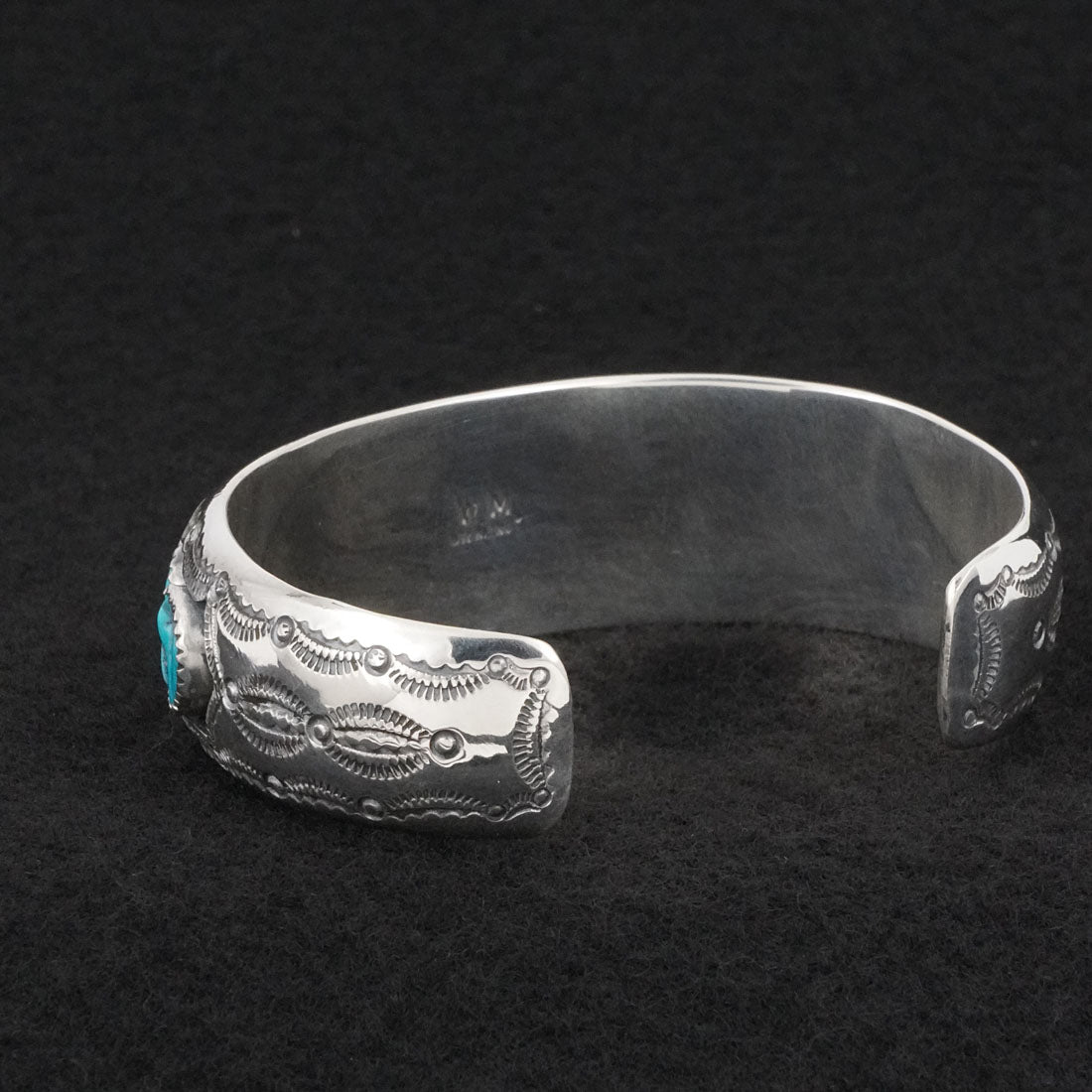 Wilbert Muskett Sr. Turquoise & Sterling Silver Bracelet