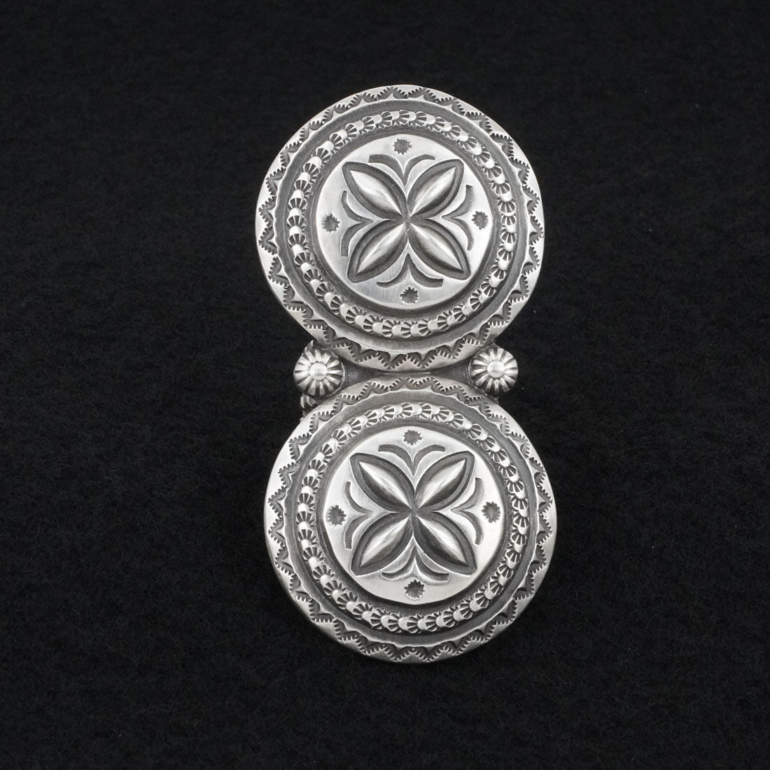 Calvin Martinez Sterling Silver Ring Size 8