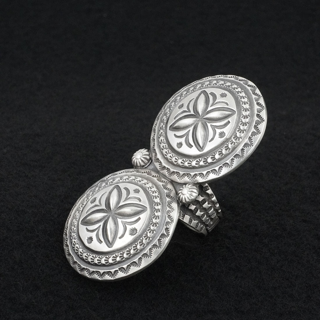 Calvin Martinez Sterling Silver Ring Size 8