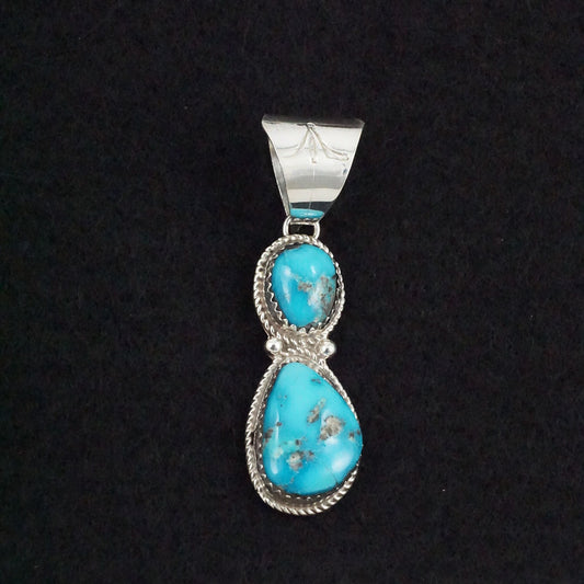 Ernest Hawthorne Turquoise & Sterling Silver Pendant