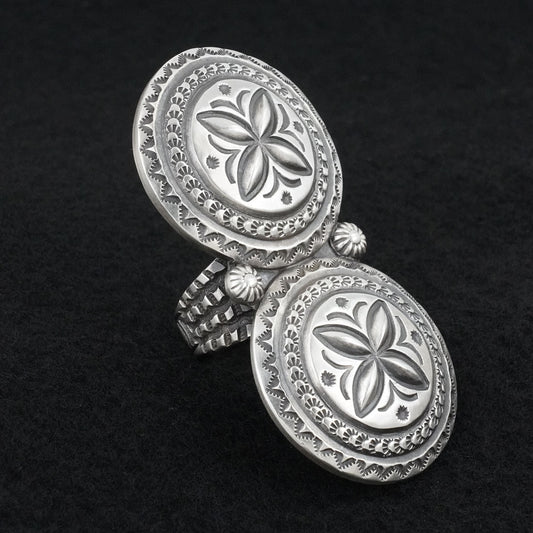 Calvin Martinez Sterling Silver Ring Size 8