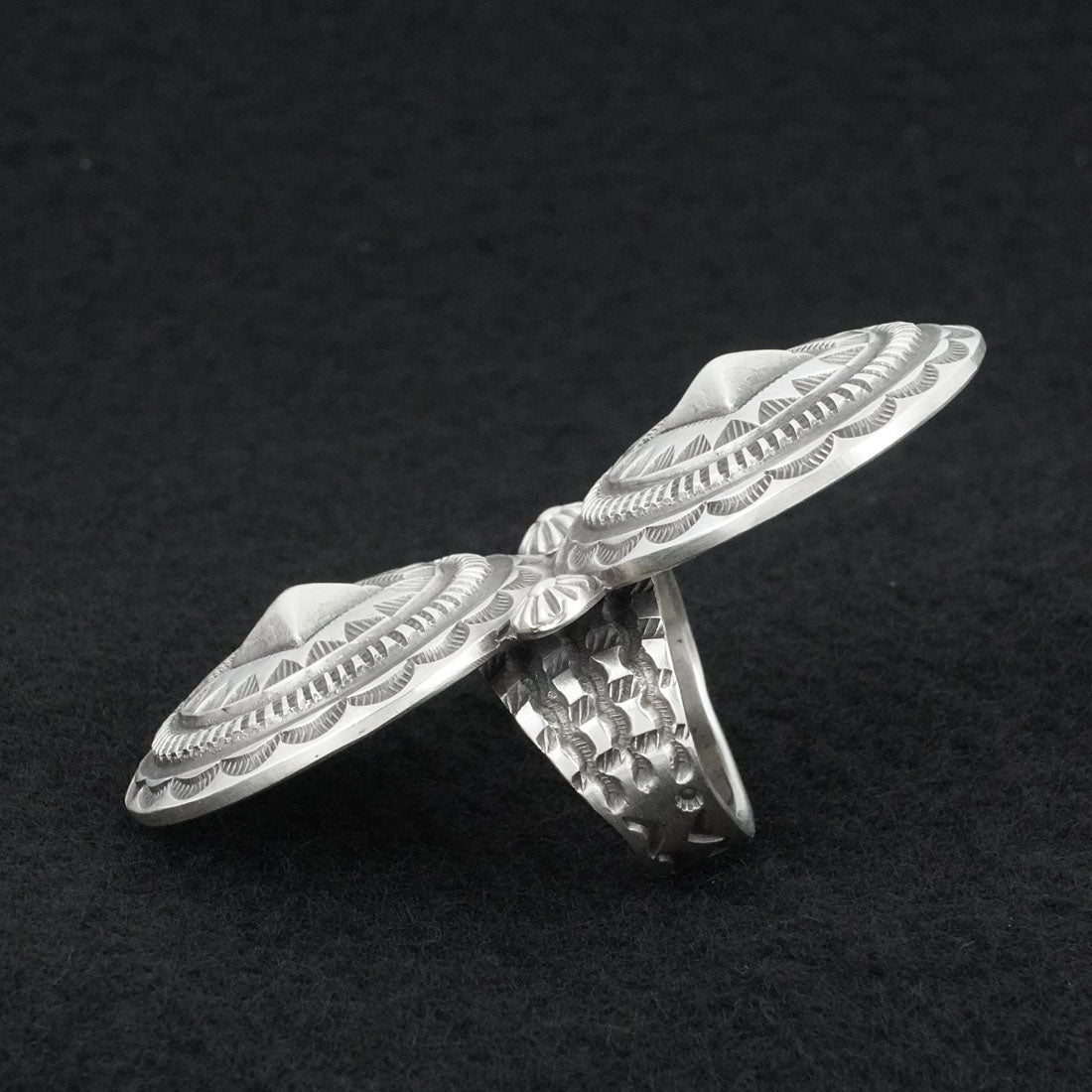 Calvin Martinez Sterling Silver Ring Size 7.5