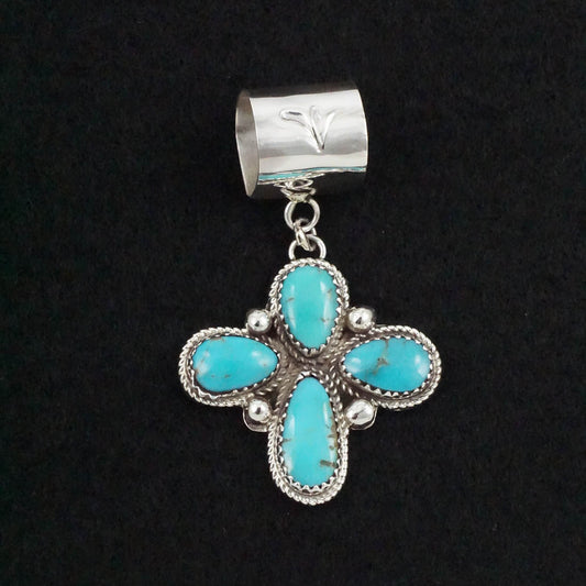 Ernest Hawthorne Turquoise & Sterling Silver Pendant