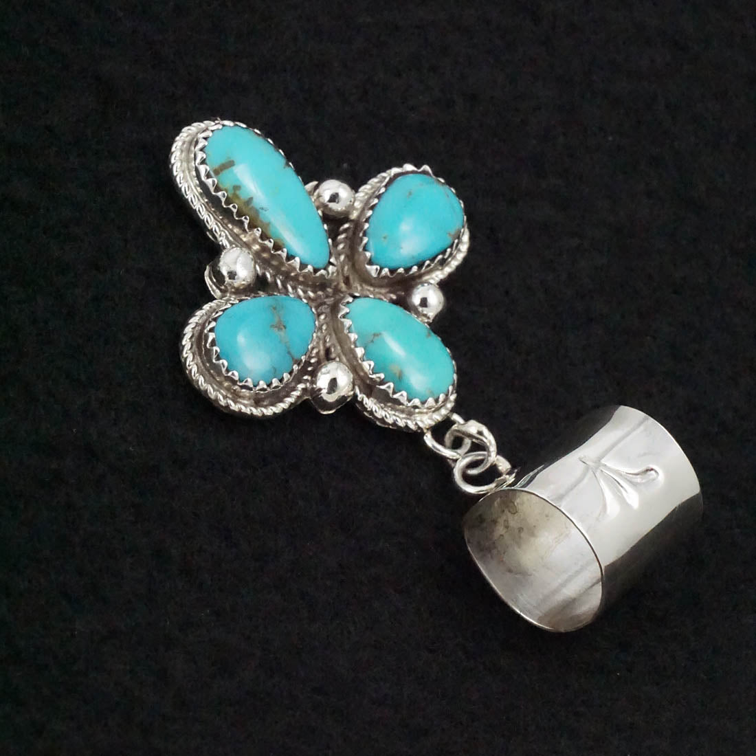 Ernest Hawthorne Turquoise & Sterling Silver Pendant