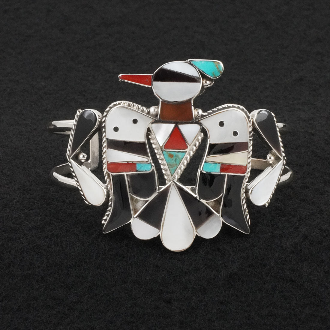 Bobby & Corraine Shack Multi-Stone & Sterling Silver Bracelet